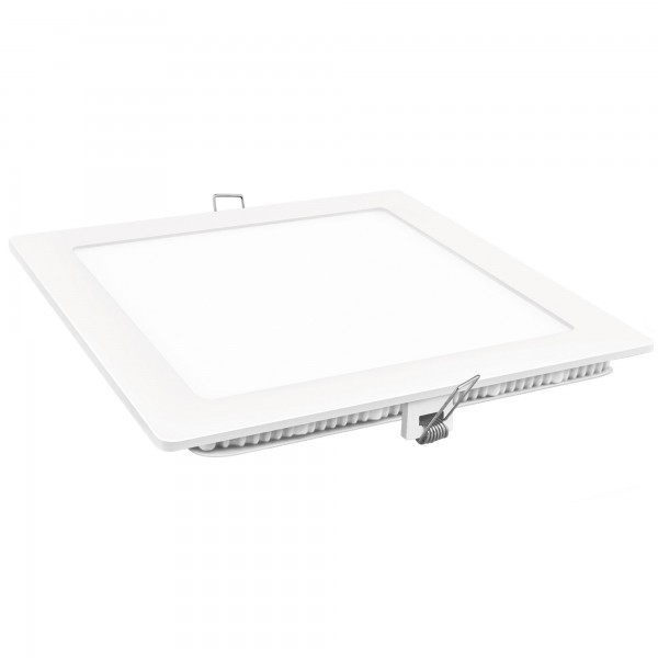 Downlight led cuadrado blanco  3w.cal.