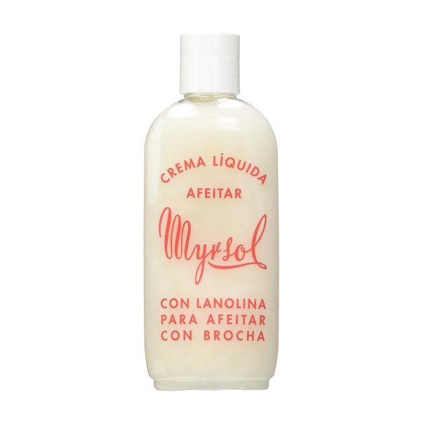 Eurostil myrsol crema liquida afeitar con lanolina 200ml