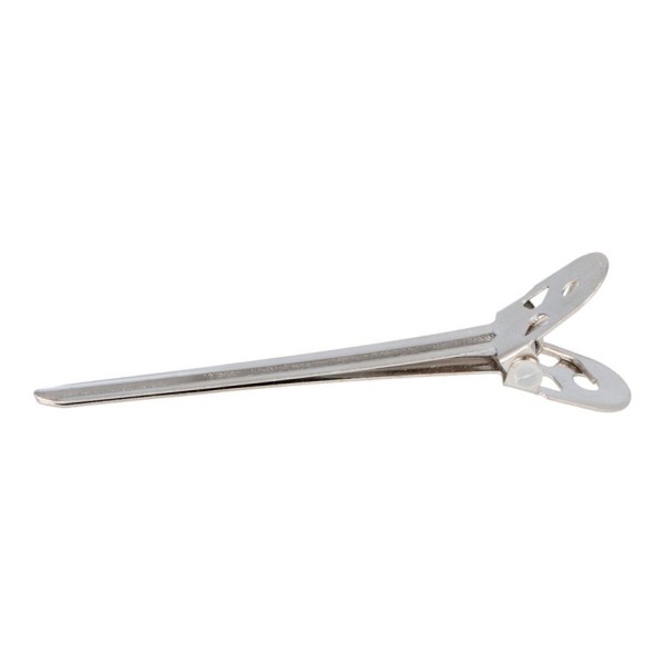 Eurostil metalica pinza de pelo grande 1un