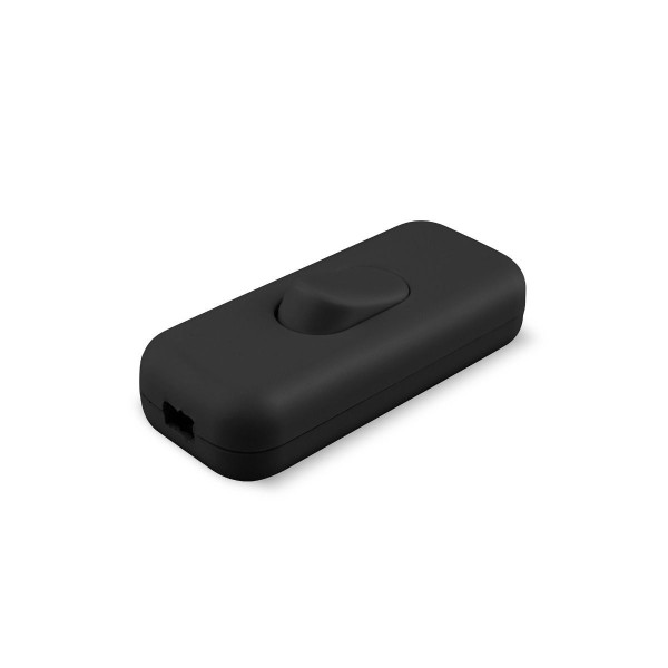 Interruptor bipolar 4a. plano negro 