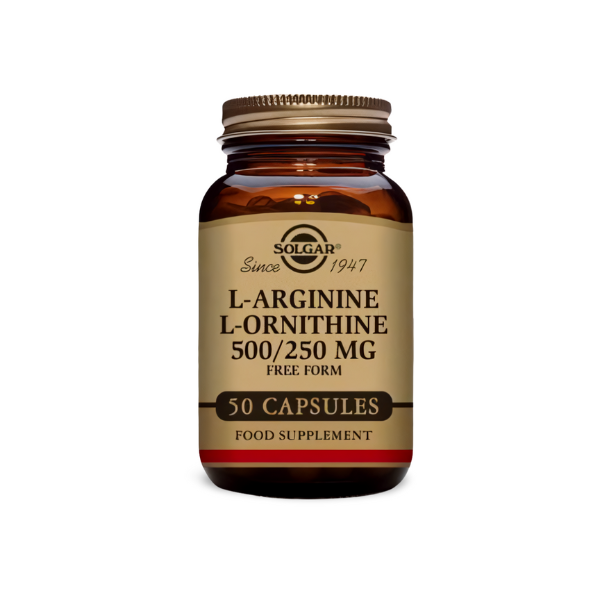 Solgar L Arginina 500 Mg 50 Vcaps