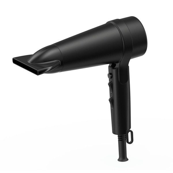 Secador prof. ionico 2000w. negro mate