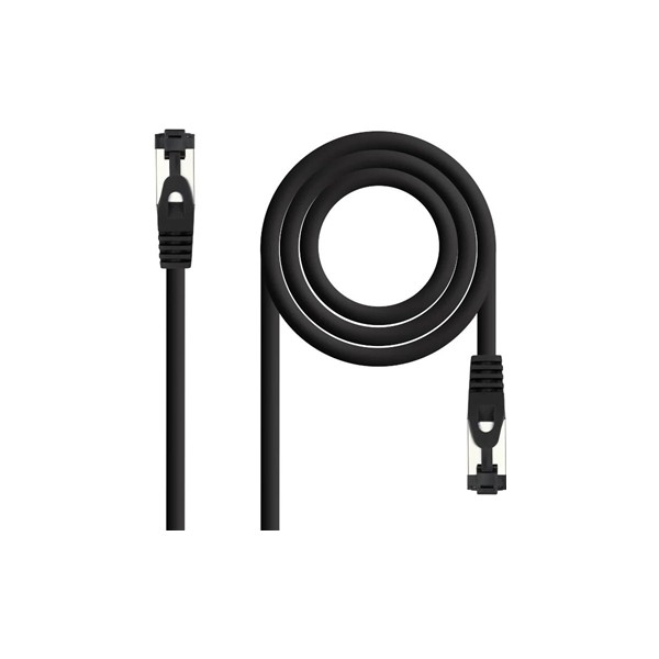 Nanocable cable red cat. 8.1 2ghz sstp negro 10m