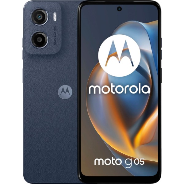 Motorola moto g05 4g denim blue / 4+128gb / 6.67" 90hz hd+